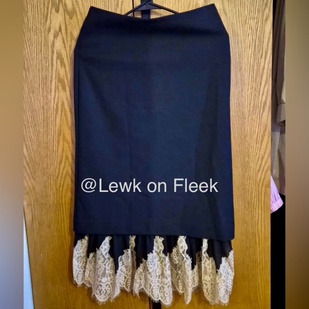 ZARA Combined Lace Skirt ZW Collection - Picture 14 of 15